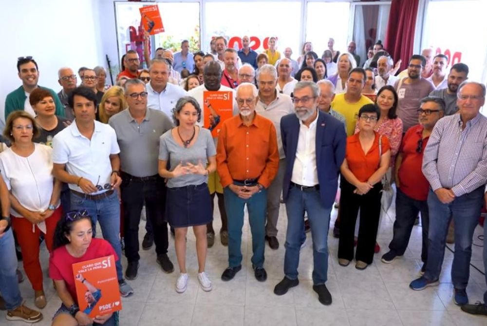 Apoyo del PSOE de Lanzarote a Sánchez