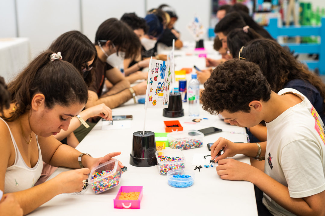 Participantes en uno de los talleres celebrados en la pasado edición