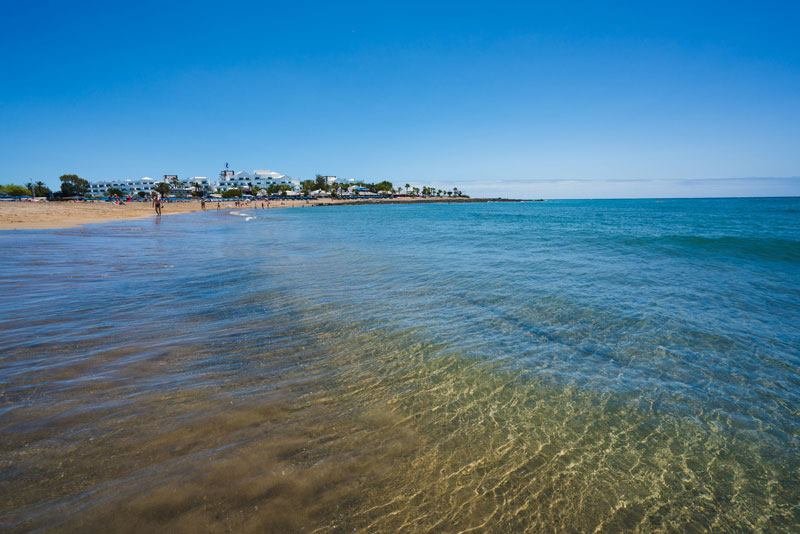 Playa Los Pocillos.