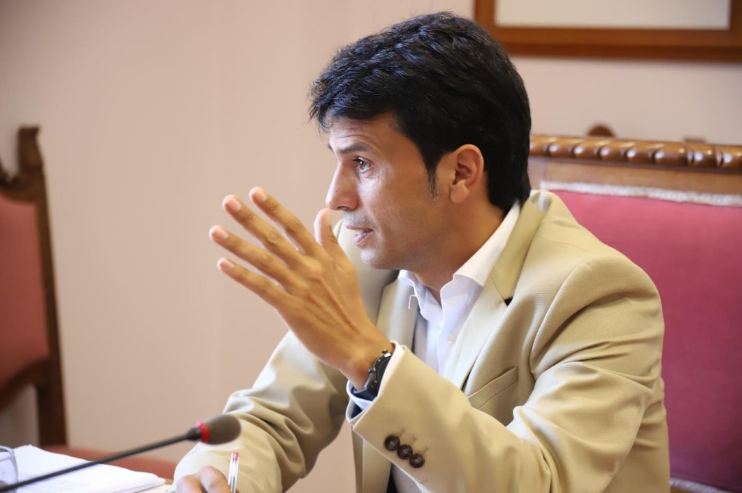 Marcos Bergaz, portavoz del PSOE en Teguise.