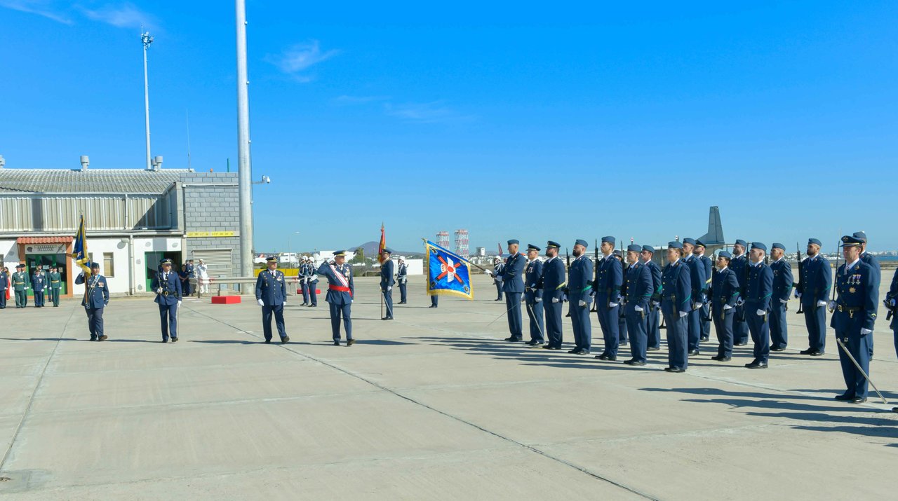 Día de la Patrona del Ejército del Aire en el Aeródromo Militar de Lanzarote.