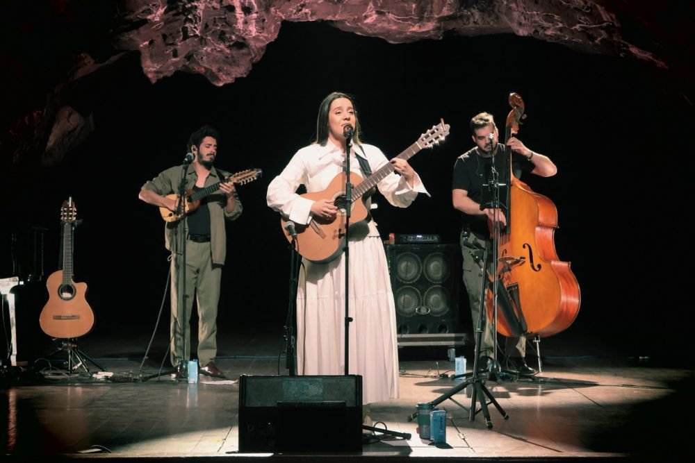 Valeria Castro en Los Jameos