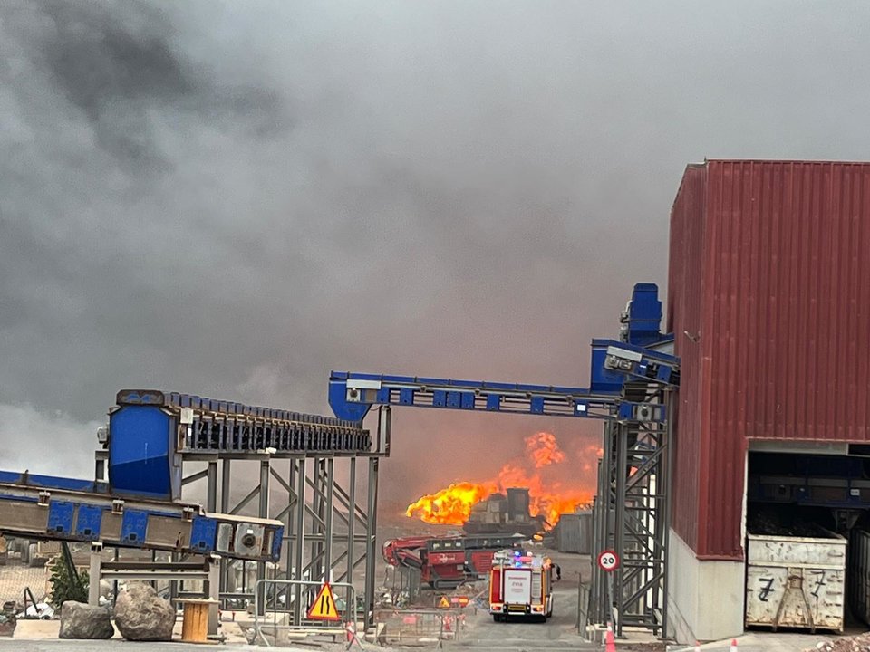 Incendio en Zonzamas.