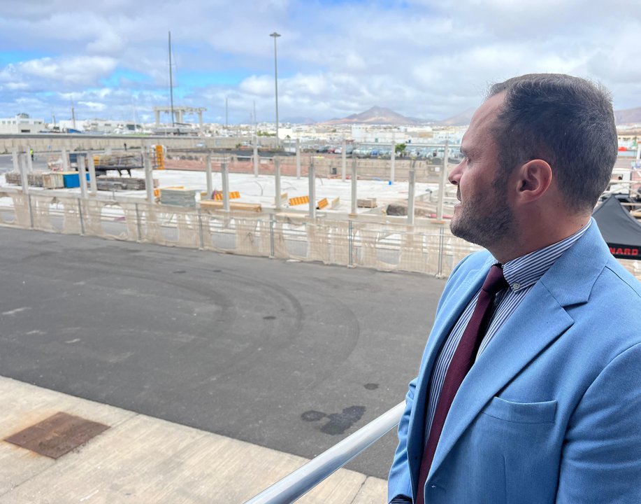 Iniciadas las obras de la nueva terminal de pasajeros en el Muelle de Cruceros de Arrecife.