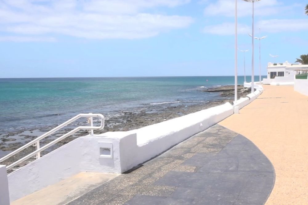 Estado actual de la Avenida de Playa Honda