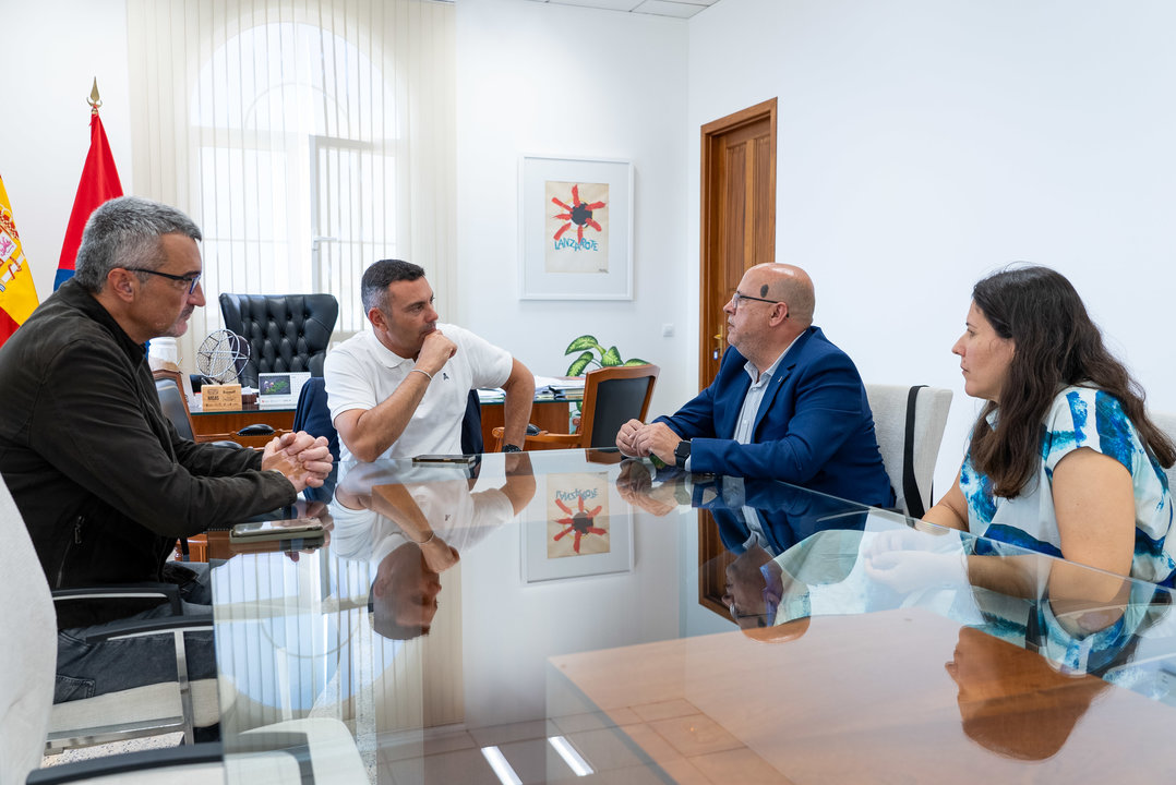 Reunión con delegado de la ONCE.