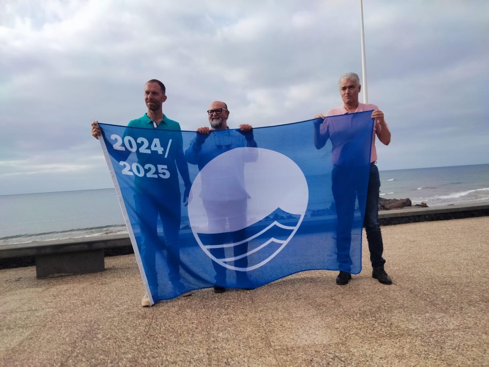 Bandera azul.