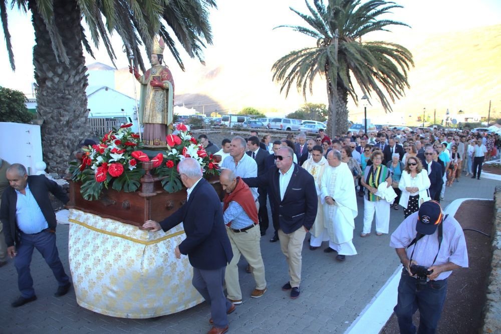 Un momento de la procesión