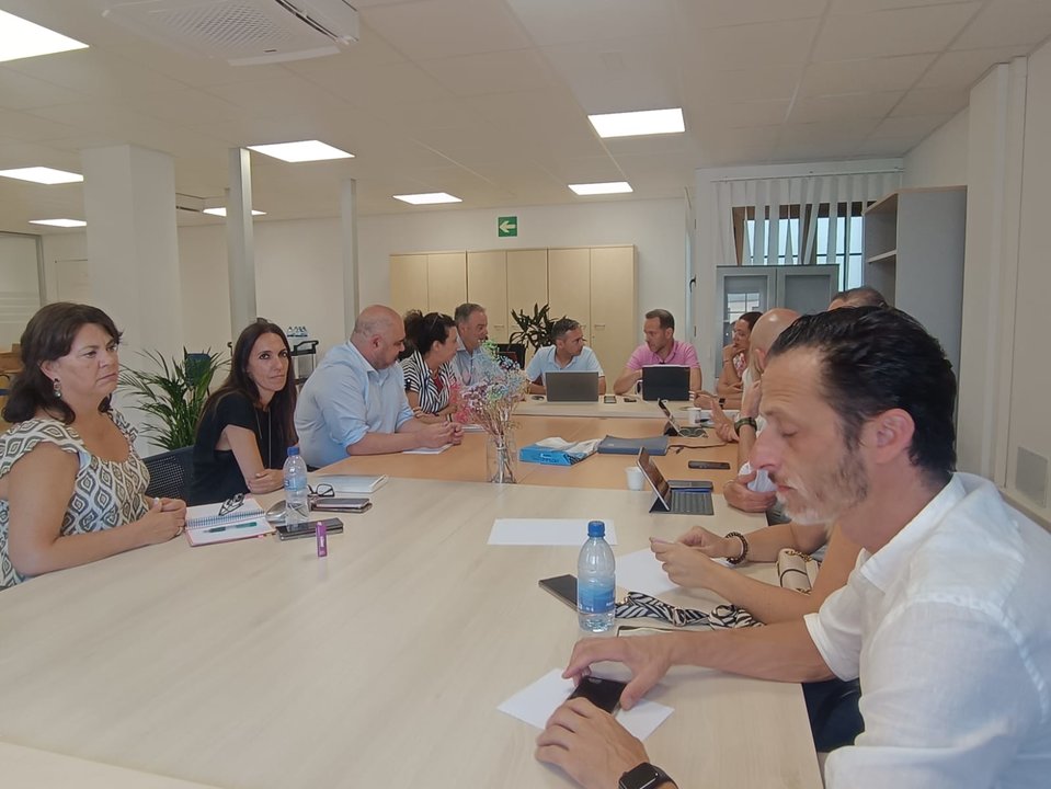 Reunión en Lanzarote.