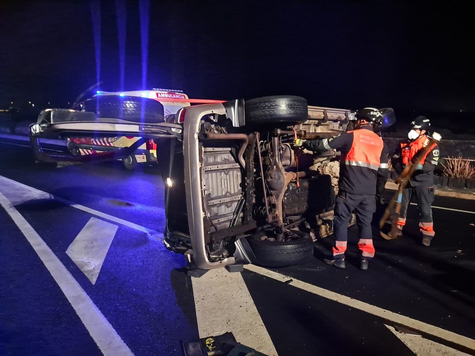 Accidente de tráfico.