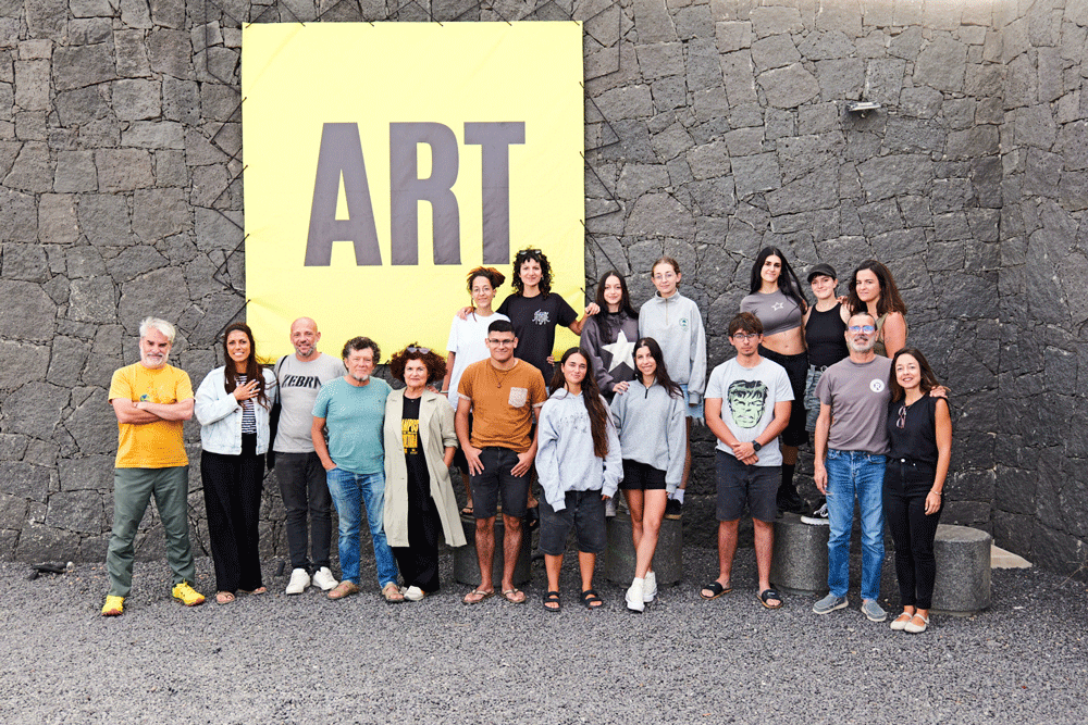 Participantes en el Campus de Escultura