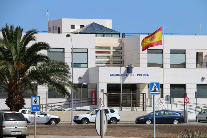 Comisaría de la Policía Nacional, en Arrecife.