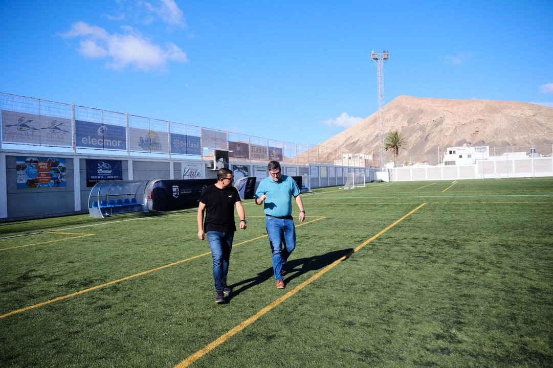 Isidro Pérez y Alexis Hernández.