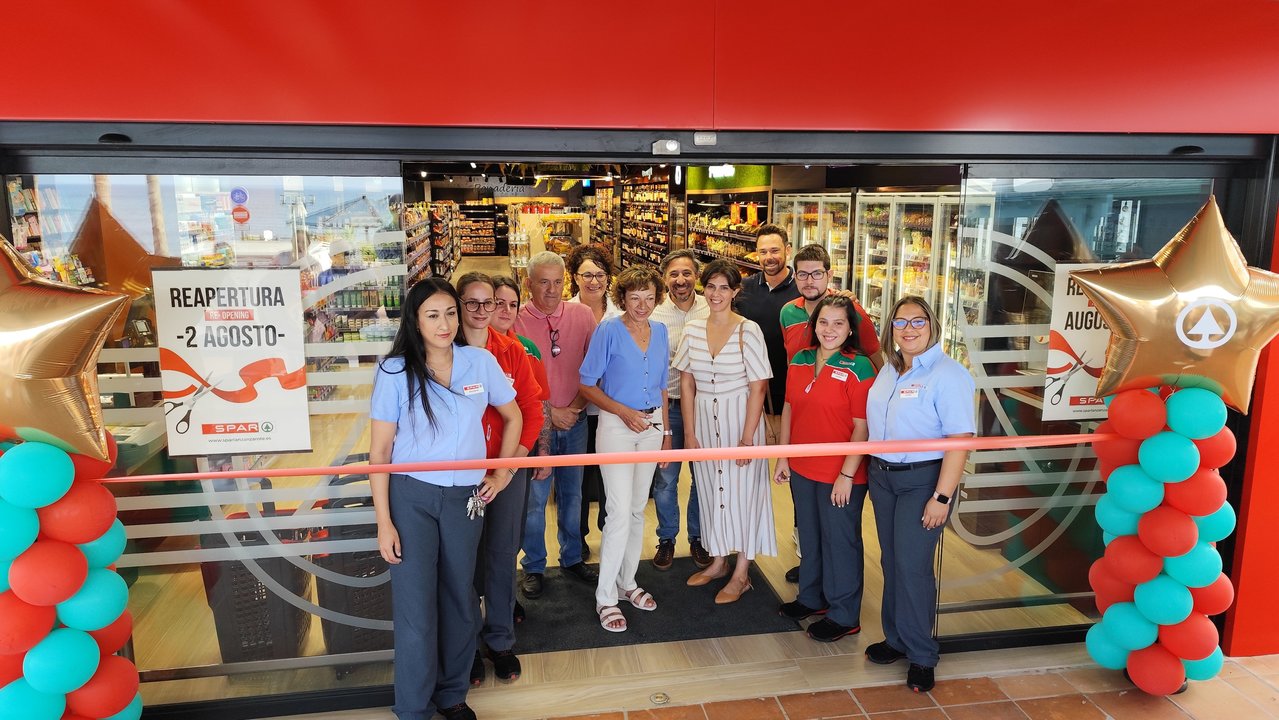 Reapertura del Spar en el CC Matagorda.