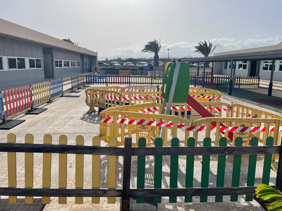 Zona de infantil del Colegio de Costa Teguise.