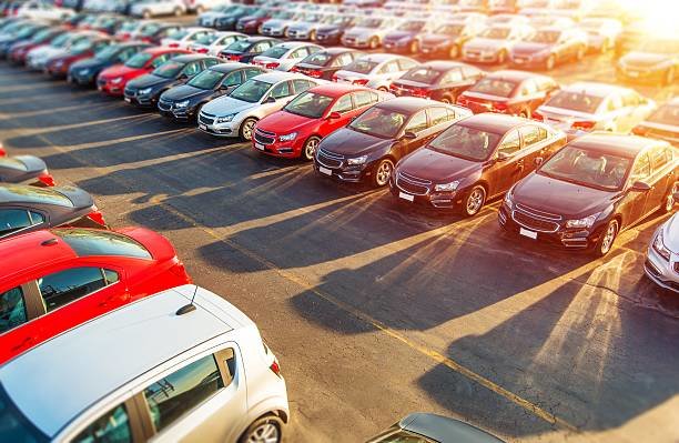 Coches aparcados.