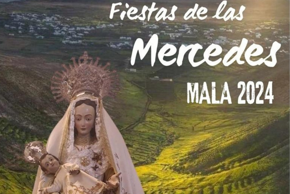 Cartel Fiestas de Mala 2024.