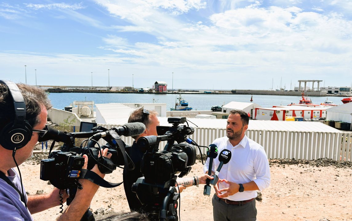 Yonathan de León, alcalde de Arrecife.