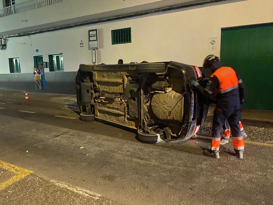 Accidente de tráfico.