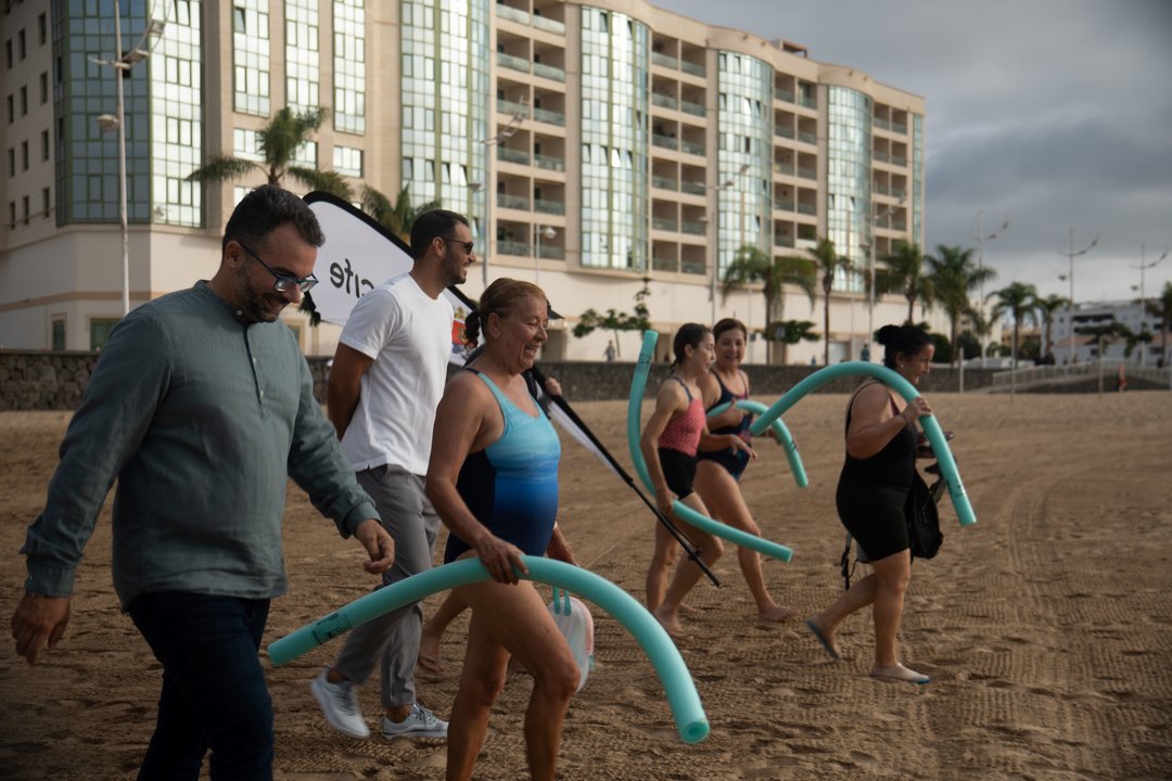 Clausura actividades en la playa.