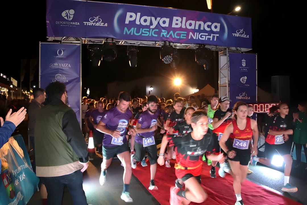 Playa Blanca Music Run Night 2023.