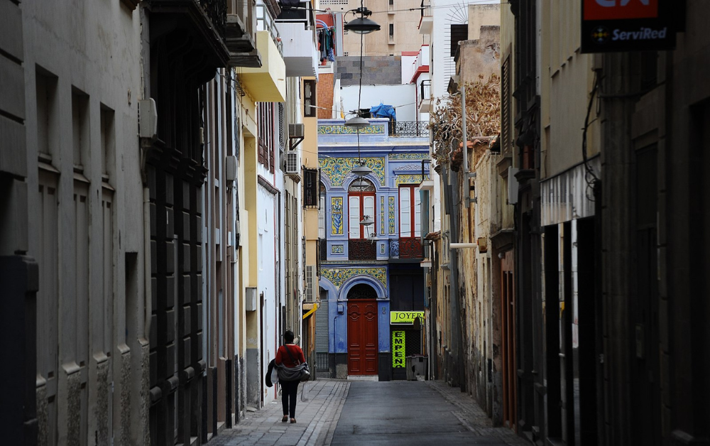 Calle de Santa Cruz de Tenerife.